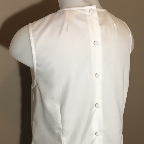 J Crew Rhinestone Embellished Sleeveless Blouse - Picture 4 of 7